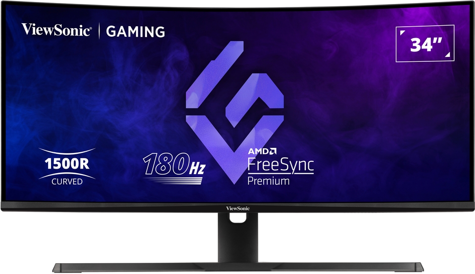 VX3418-2KPC 34 inç 180 Hz Kavisli Ultra Geniş Oyuncu Monitörü